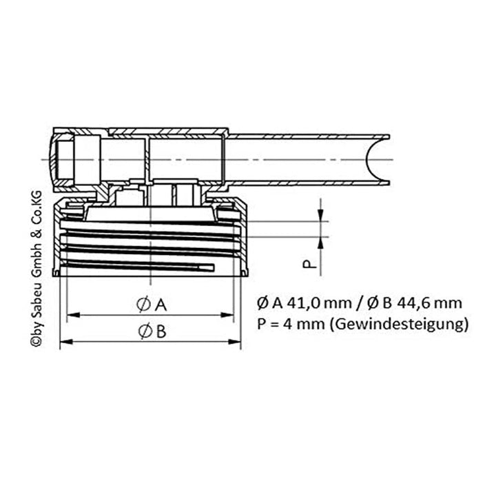 Kanisterhahn, Auslaufhahn, Dosierhilfe DIN 45 für unsere 3,5 & 10 L Kanister - membraclean-shop.de