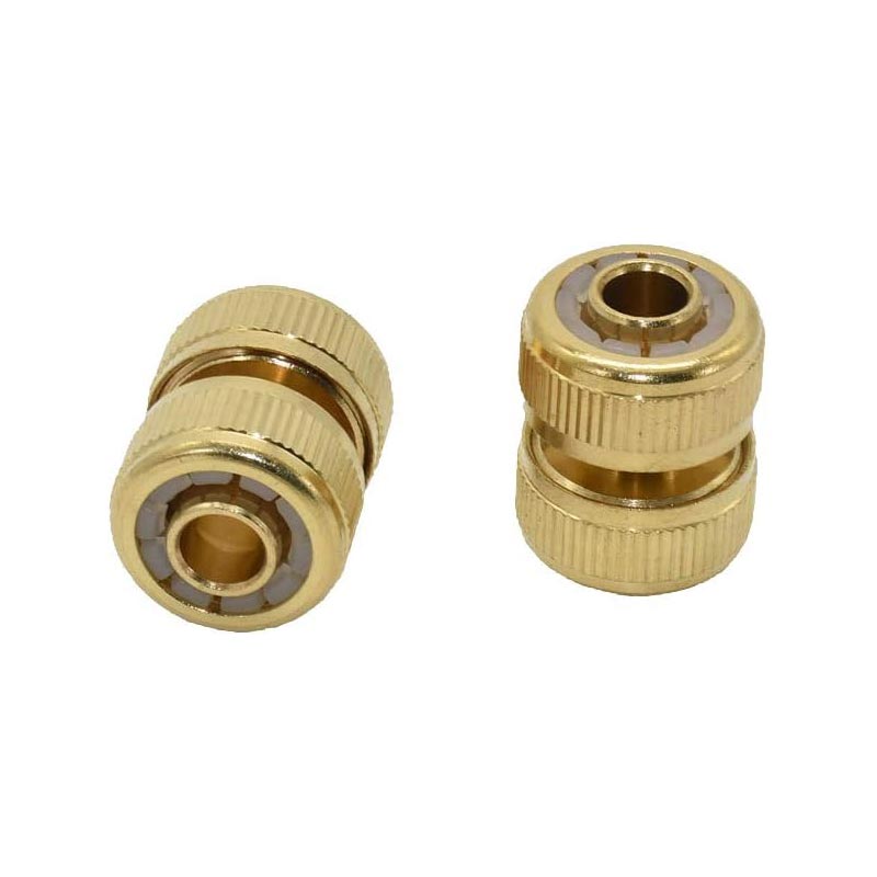 Messing 2 Wege Schlauchverbinder, Reparaturverbinder 1/2" (12-15mm) - membraclean-shop.de