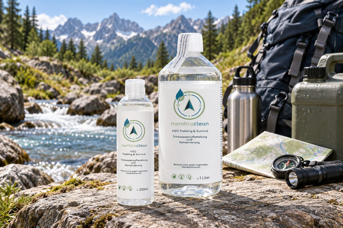 membraclean H2O Trekking & Survival Trinkwasseraufbereitung