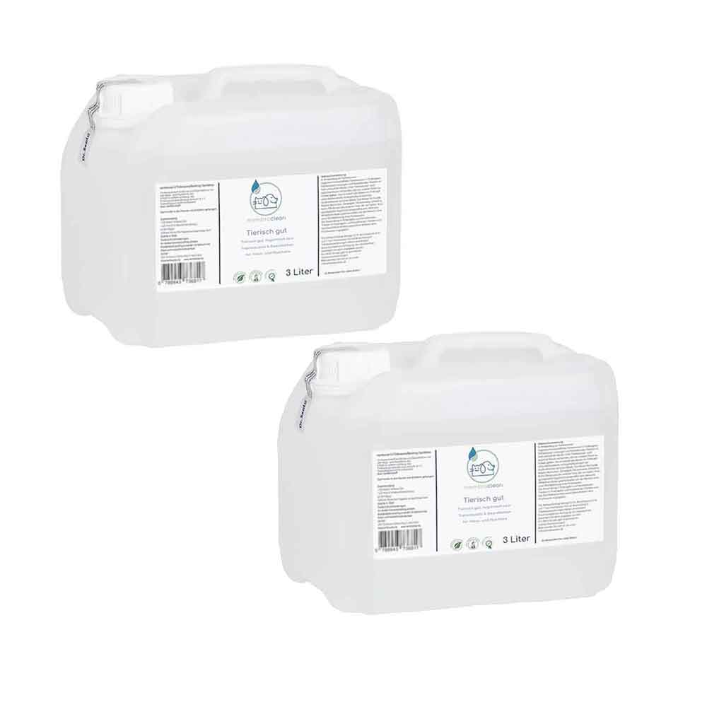 2x 3 Liter membraclean Trinkwasseraufbereitung "Tierisch gut", Nutz- & Haustier