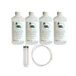 4x 0,5 Liter membraclean Trinkwasseraufbereitung Camping & Wohnmobile inkl. Befüllset - membraclean - shop.de