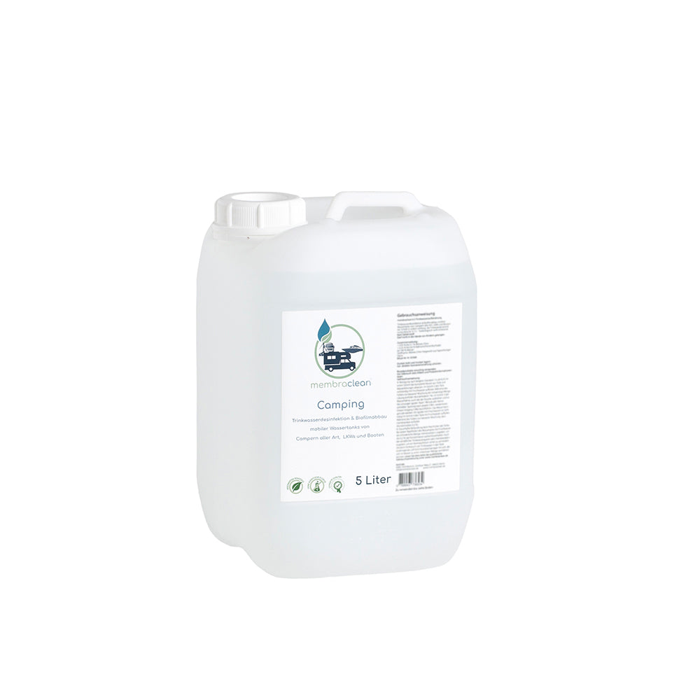 Produktbild membraclean Trinkwasseraufbereitung für Camping und Wohnmobile 5 Liter