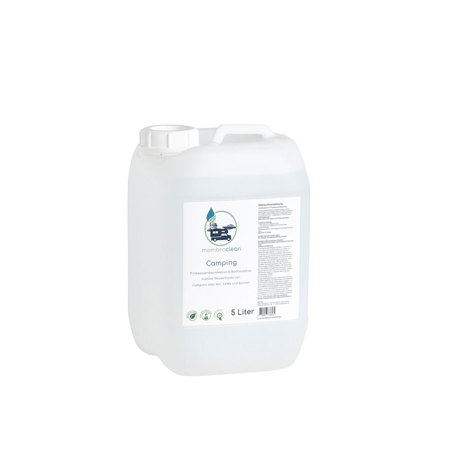 Produktbild membraclean Trinkwasseraufbereitung für Camping und Wohnmobile 5 Liter