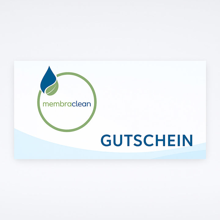 membraclean Gutschein ohne Wert zur Übersicht
