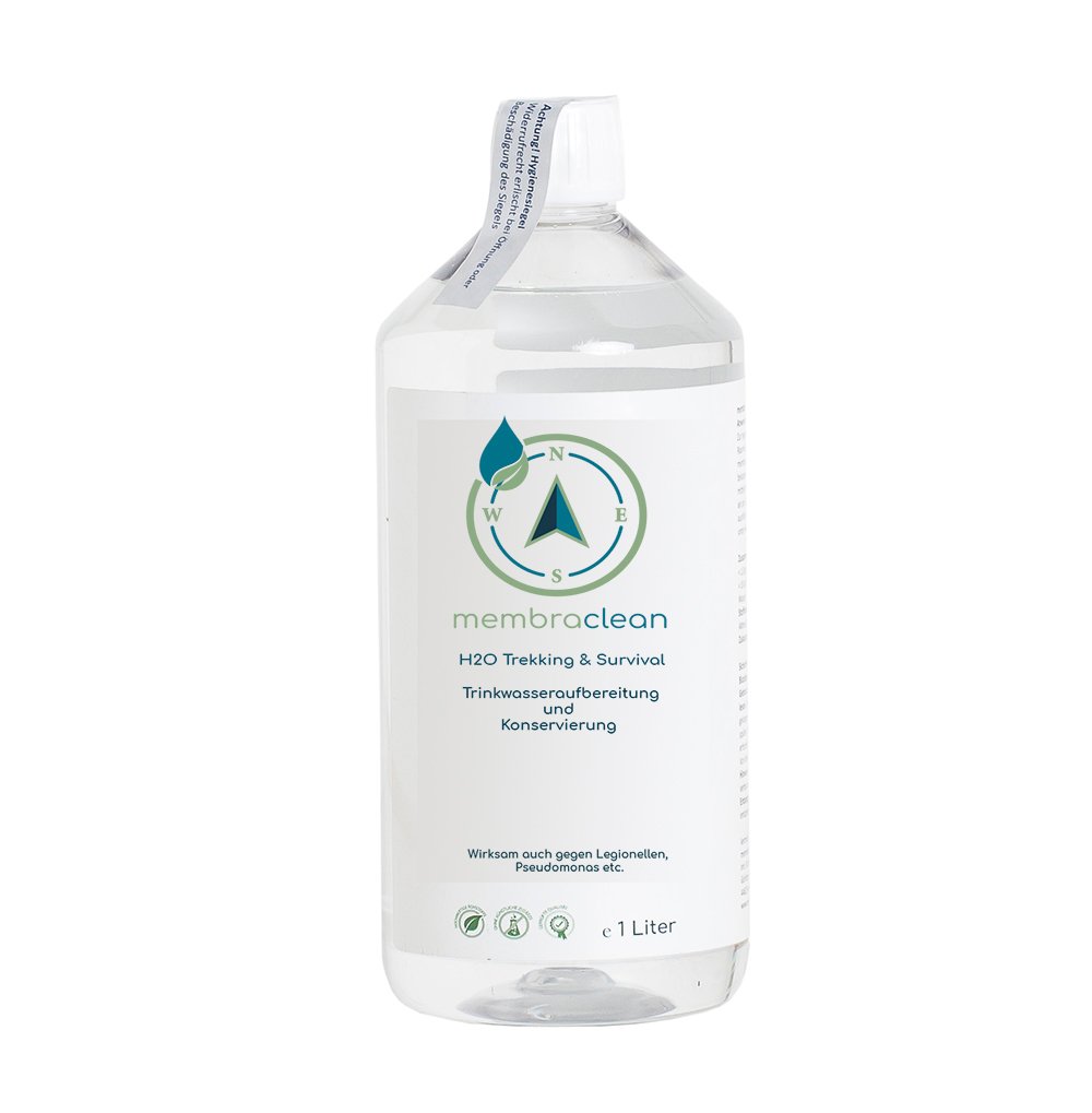 Produktbild für membraclean H2O Trekking & Survival 1 Liter