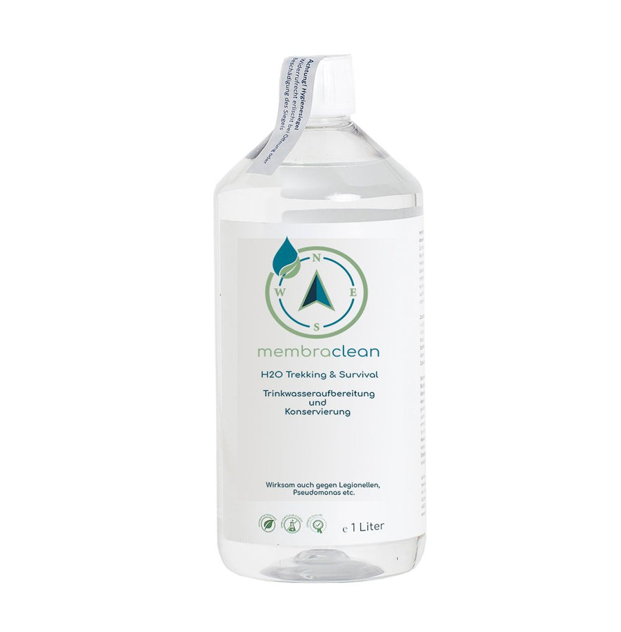 Produktbild für membraclean H2O Trekking & Survival 1 Liter