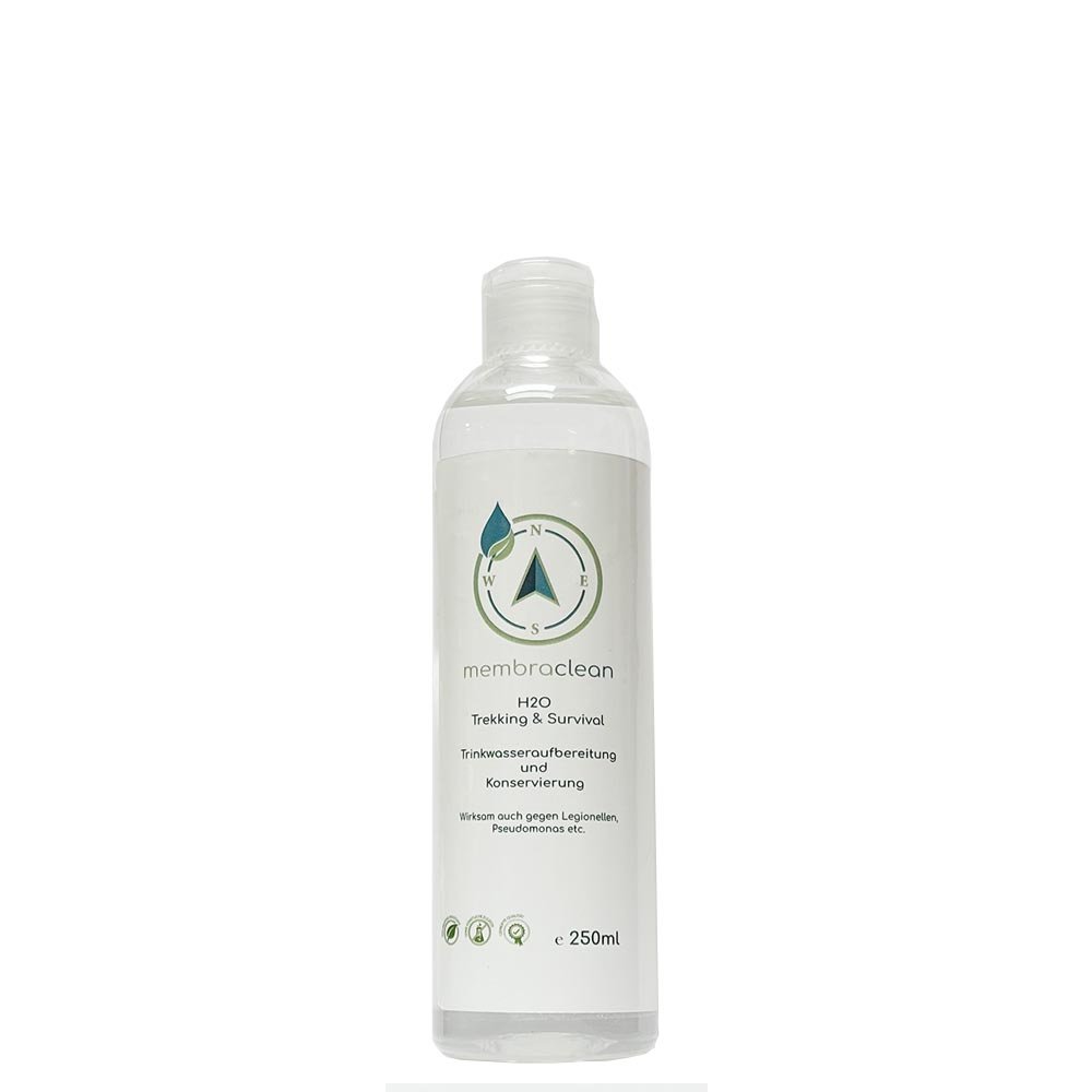 Produktbild für membraclean H2O Trekking & Survival 250 ml 