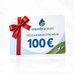 membraclean Geschenkgutschein im Wert von 100 Euro