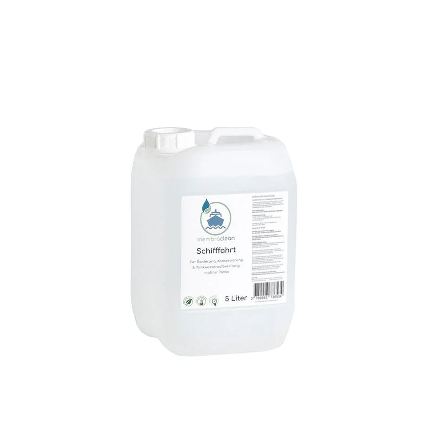 membraclean Trinkwasseraufbereitung Schifffahrt (Boote & Yachten) - 5 Liter - membraclean-shop.de