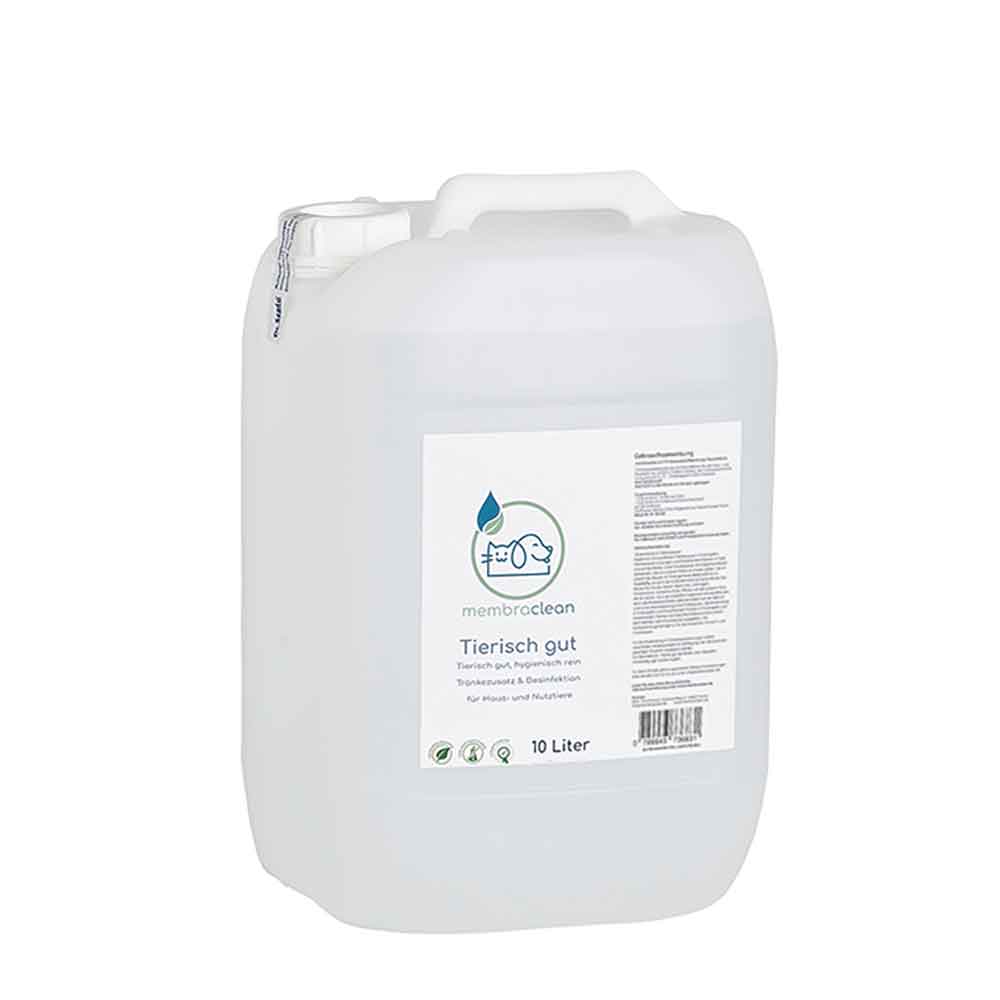 membraclean Trinkwasseraufbereitung "Tierisch gut" (Nutz- & Haustier) - 10 Liter - membraclean-shop.de