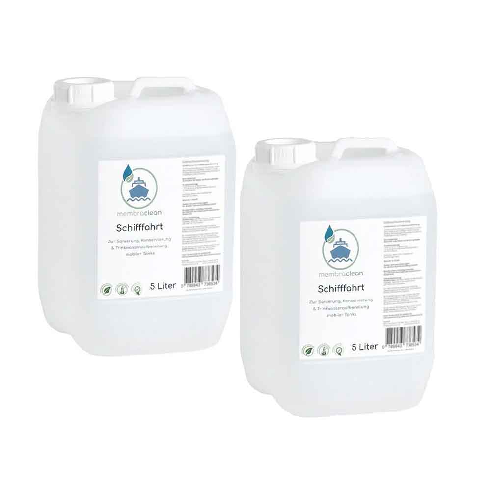 Produktbild membraclean Trinkwasseraufbereitung Schifffahrt 2x5 Liter
