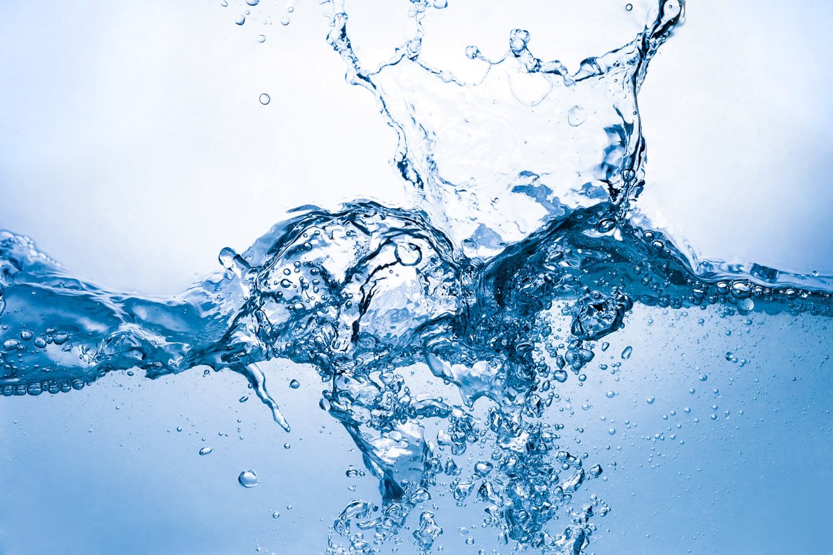 Frisches Wasser als Symbol für die vielfältigen membraclean Anwendungsbereiche