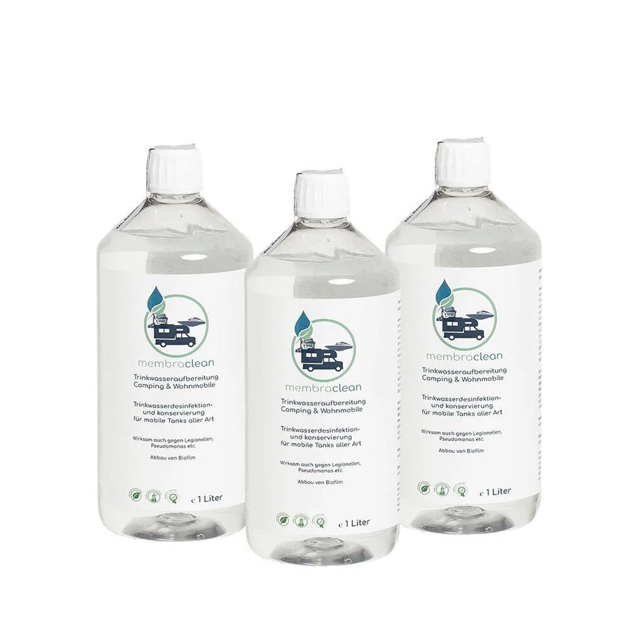 Produktbild für membraclean Trinkwasseraufbereitung Camping & Wohnmobile 3x1 Liter (3 Liter)