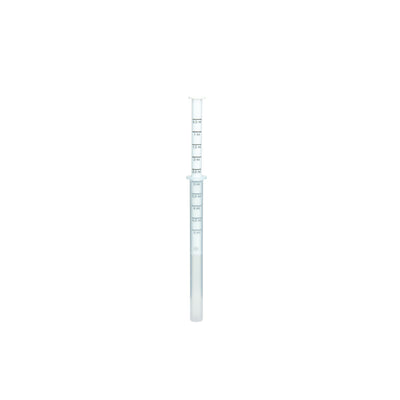 Dosierspritze mit Maßeinheit 0,5-5ml, sehr genau, in 0,5ml Schritten, PP - membraclean-shop.de
