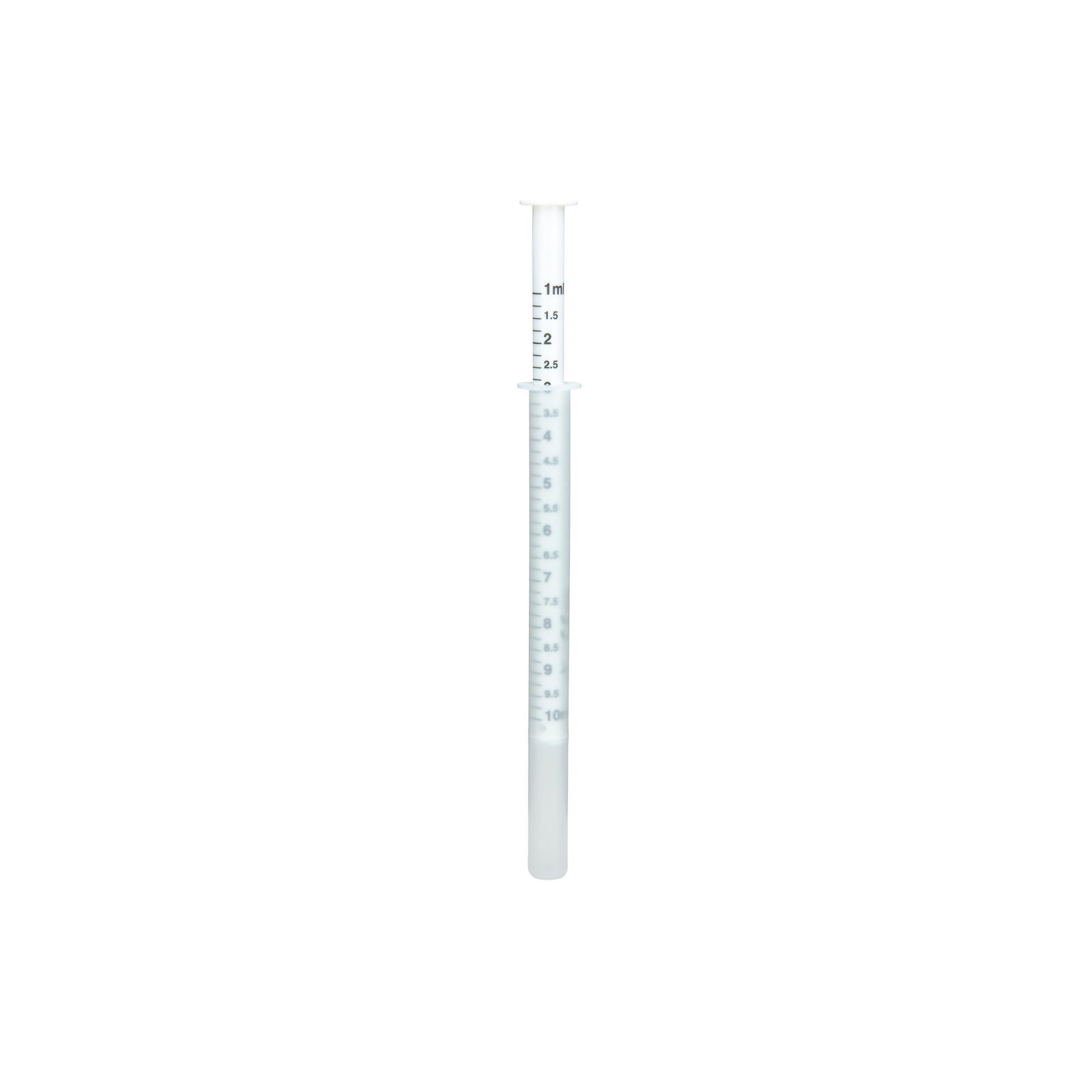 Dosierspritze mit Maßeinheit 1-10ml, sehr genau, in 0,5ml Schritten, PP - membraclean-shop.de