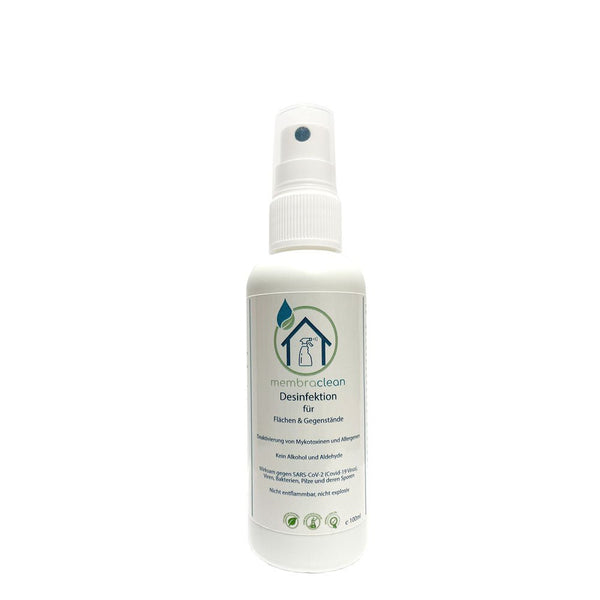 membraclean Flächen-Desinfektion | PT2 PT3 PT4 | 100 ml Zerstäuber